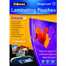 FELLOWES | Fellowes ImageLast A4 80 Micron Laminating Pouch - 100 pack