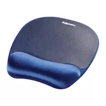 FELLOWES | Fellowes Memory Foam Mouse Pad/Wrist Rest Sapphire