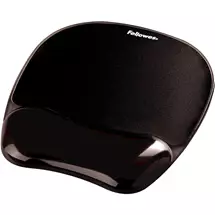 FELLOWES | Fellowes Mouse Mat Wrist Support  Crystals Gel Mouse Pad with Non Slip