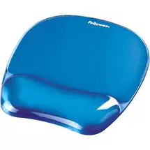 FELLOWES | Fellowes Mouse Mat Wrist Support  Crystals Gel Mouse Pad with Non Slip