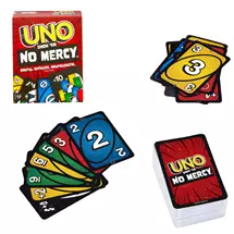 Paper | Games UNO Show ‘em No Mercy Card Game for Kids, Adults & Family Night,