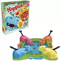 Top Brands | Hasbro Hippos Gloutons Board game | In Stock | Quzo UK
