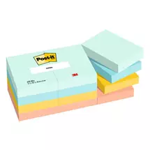 Rectangle | PostIt 65312BEA note paper Rectangle Blue, Orange, Yellow 100 sheets