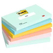 Rectangle | PostIt 6556BEA note paper Rectangle Blue, Green, Orange, Pink, Yellow