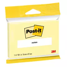 Rectangle | Post-It 6830 note paper Rectangle Yellow 100 sheets Self-adhesive