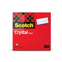 Scotch | Scotch Crystal Tape Multipurpose 19mmx33m Clear Glossy 600
