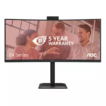 UltraWide Quad HD | AOC E4 CU34E4CW computer monitor 86.4 cm (34") 3440 x 1440 pixels