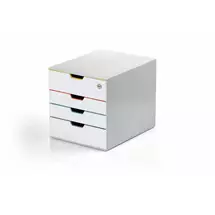 Durable | Durable VARICOLOR MIX 4 SAFE Grey Plastic | In Stock