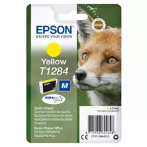 Ink Cartridges | Epson Fox Singlepack Yellow T1284 DURABrite Ultra Ink