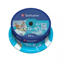 New Arrivals &amp; Just In | Verbatim CD-R AZO Wide Inkjet Printable 700 MB 52x 25 pc(s)