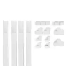 Cable Accessories | Hama 00221017 cable organizer Universal Cable duct White 4 pc(s)