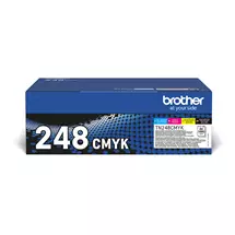 Brother Toner Cartridges | Brother TN248VAL toner cartridge 4 pc(s) Original Black, Cyan,