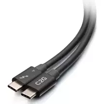 Thunderbolt Cables | C2G 6ft (2m) Thunderbolt™ 4 USB-C® Active Cable (40Gbps)