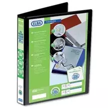 Ring Binders | Elba 400008414 ring binder A4 Black | In Stock | Quzo UK