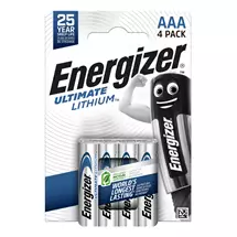 Batteries | Energizer Ultimate Lithium Single-use battery AAA | In Stock