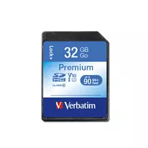 Verbatim Memory Cards | Verbatim Premium 32 GB SDHC Class 10 | Quzo UK
