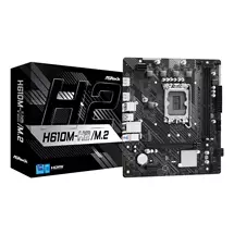 Intel H610 | Asrock H610M-H2/M.2 Intel H610 LGA 1700 micro ATX | In Stock
