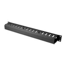 Rack Accessories | Digitus Cable Management Panel with detachable cover for 483 mm (19“)