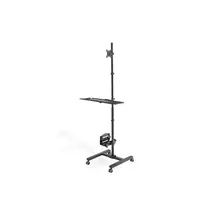 Sit Stand Desk | Digitus Mobile workstation with individual height adjustment