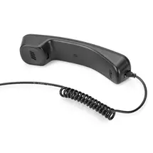 Telephones | Digitus USB Telephone Handset. Product colour: Black. Package width: