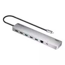 Top Brands | ATEN UH3240 interface hub USB Type-C Silver | In Stock