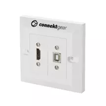 Dp Building Systems | connektgear 3m Single Gang HDMI/USB Type B AV Cable Kit
