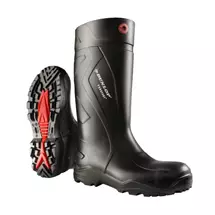 Top Brands | Dunlop Purofort+ Unisex Adult Black | In Stock | Quzo UK