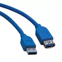 Eaton Cables | Tripp Lite U324006 USB 3.0 SuperSpeed Extension Cable (A M/F), Blue, 6