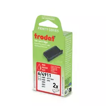 Ink Cartridges | Trodat 6/4911/SS Ink cartridge Red | In Stock | Quzo UK