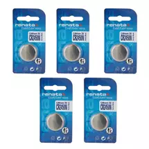 Watch Batteries | Renata CR2450N Lithium 3V - Pack of 5 | In Stock | Quzo UK