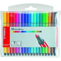 New Arrivals &amp; Just In | STABILO Pen 68 Mini felt pen Multicolour 20 pc(s) | In Stock