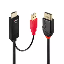Lindy | Lindy 1m HDMI to DisplayPort Cable | In Stock | Quzo UK