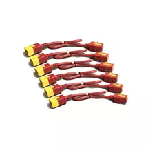 Apc | APC AP8712SX340 power cable Red 0.6 m C19 coupler C20 coupler