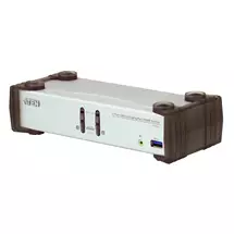 Top Brands | ATEN CS1912 KVM switch Black, Grey | In Stock | Quzo UK