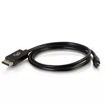 Top Brands | C2G 2m Mini DisplayPort to DisplayPort Adapter Cable 4K UHD - Black