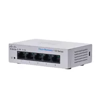 Top Brands | Cisco Business CBS1105TD Unmanaged Switch | 5 Port GE | Desktop | Ext