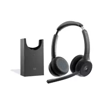 Cisco Collaboration | Cisco Headset 722, Wireless Dual OnEar Bluetooth Headphones, Webex