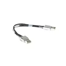 Cisco Meraki | Cisco Meraki STACK-T1-50CM-M networking cable Black, Grey 0.5 m
