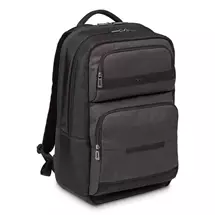 Top Brands | Targus CitySmart backpack Casual backpack Black, Grey Faux leather,