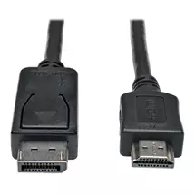 Tripp Lite Video Cable | Tripp Lite P582003 DisplayPort to HDMI Adapter Cable (M/M), 3 ft. (0.9