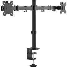 Top Brands | Vision VFM-DPD2B monitor mount / stand 68.6 cm (27") Desk Black