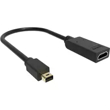 Top Brands | Vision TCMDPHDMI/BL video cable adapter Mini DisplayPort HDMI Type A