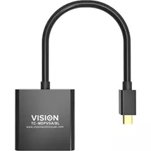 Top Brands | Vision TCMDPVGA/BL video cable adapter Mini DisplayPort VGA (DSub)