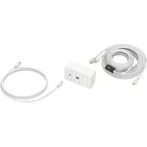 Top Brands | Vision TC3-PK10M socket-outlet HDMI + USB Type-B White