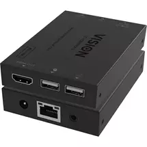 Top Brands | Vision HDMI-over-IP Receiver AV receiver Black | In Stock