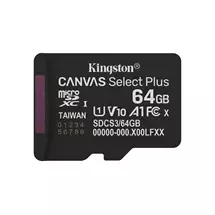 New Arrivals &amp; Just In | Kingston Technology 64GB micSDXC Canvas Select Plus Gen3 100R A1