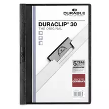 New Arrivals &amp; Just In | Durable Duraclip 30 report cover PVC Black, Transparent