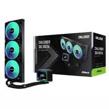 New Arrivals &amp; Just In | ASRock Challenger 360 Digital AIO Liquid CPU Cooler, 360mm Radiator,