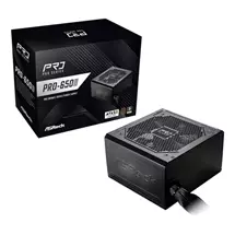 New Arrivals &amp; Just In | ASRock PRO650B 650B ATX Power Supply Unit, 80 PLUS Bronze Certified,