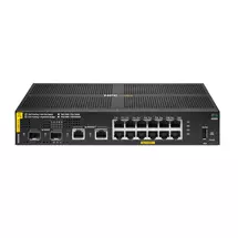 Network Switches | HPE Aruba Networking CX 6000 12p 10M/100M/1G Class4 PoE 2p SFP 1G 139W